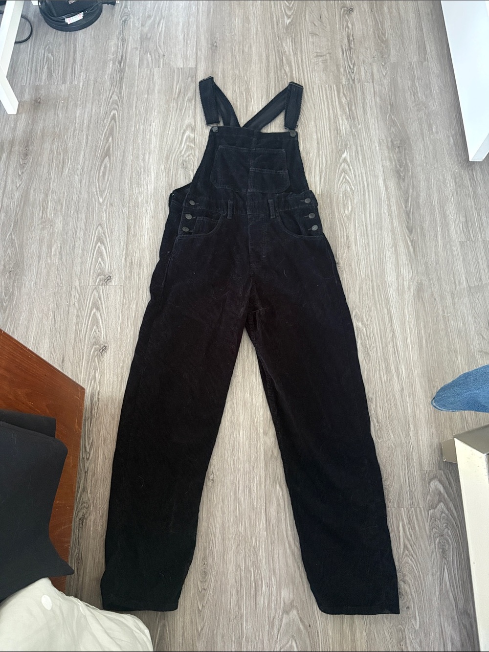 Free people corduroy overalls